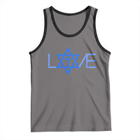 Love Jewish Messianic Cross Star Of David Tank Top - Wonder Print Shop
