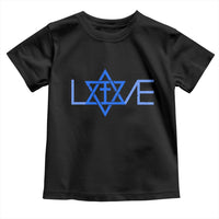 Love Jewish Messianic Cross Star Of David Toddler T Shirt - Wonder Print Shop