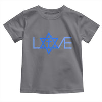 Love Jewish Messianic Cross Star Of David Toddler T Shirt - Wonder Print Shop