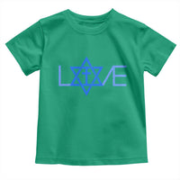 Love Jewish Messianic Cross Star Of David Toddler T Shirt - Wonder Print Shop