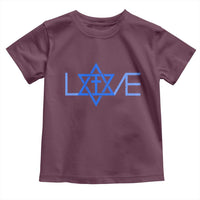 Love Jewish Messianic Cross Star Of David Toddler T Shirt - Wonder Print Shop