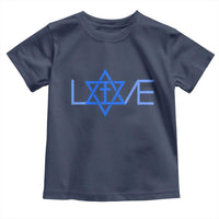 Love Jewish Messianic Cross Star Of David Toddler T Shirt - Wonder Print Shop