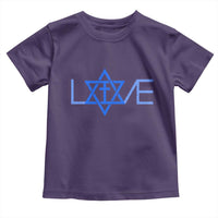 Love Jewish Messianic Cross Star Of David Toddler T Shirt - Wonder Print Shop