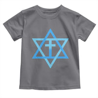 Messianic Cross Star of David Yeshua Jesus Toddler T Shirt - Wonder Print Shop