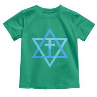 Messianic Cross Star of David Yeshua Jesus Toddler T Shirt - Wonder Print Shop