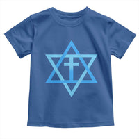 Messianic Cross Star of David Yeshua Jesus Toddler T Shirt - Wonder Print Shop