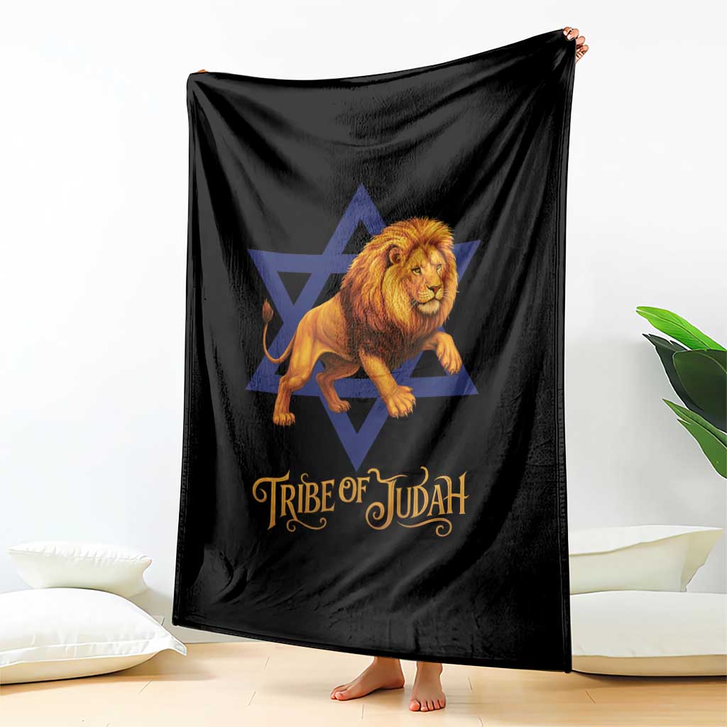 Tribe Of Judah Throw Blanket Bible History Hebrew Christ Israelite Lion - Wonder Print Shop