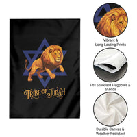 Tribe Of Judah Garden Flag Bible History Hebrew Christ Israelite Lion - Wonder Print Shop