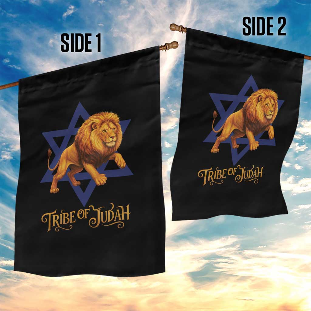 Tribe Of Judah Garden Flag Bible History Hebrew Christ Israelite Lion - Wonder Print Shop