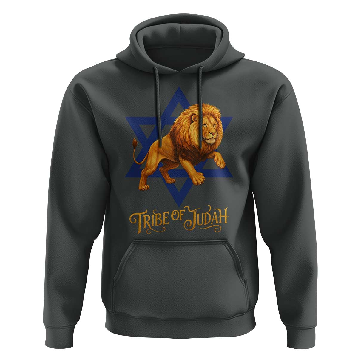 Tribe Of Judah Hoodie Bible History Hebrew Christ Israelite Lion - Wonder Print Shop