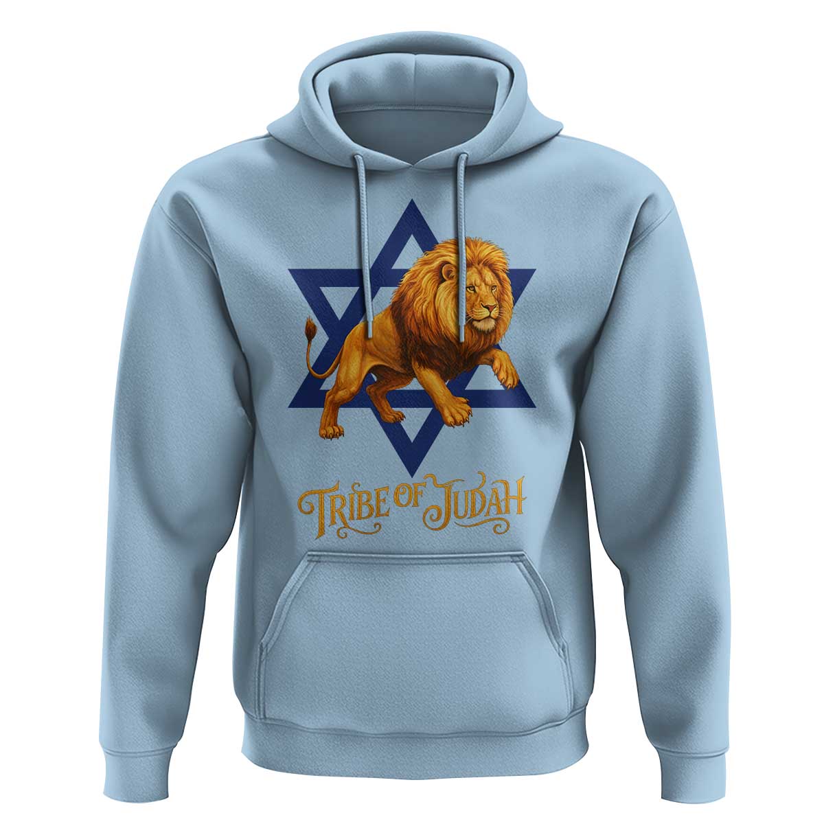 Tribe Of Judah Hoodie Bible History Hebrew Christ Israelite Lion - Wonder Print Shop
