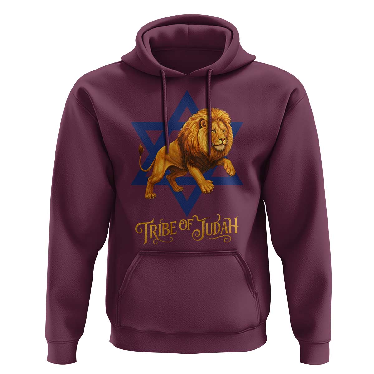 Tribe Of Judah Hoodie Bible History Hebrew Christ Israelite Lion - Wonder Print Shop