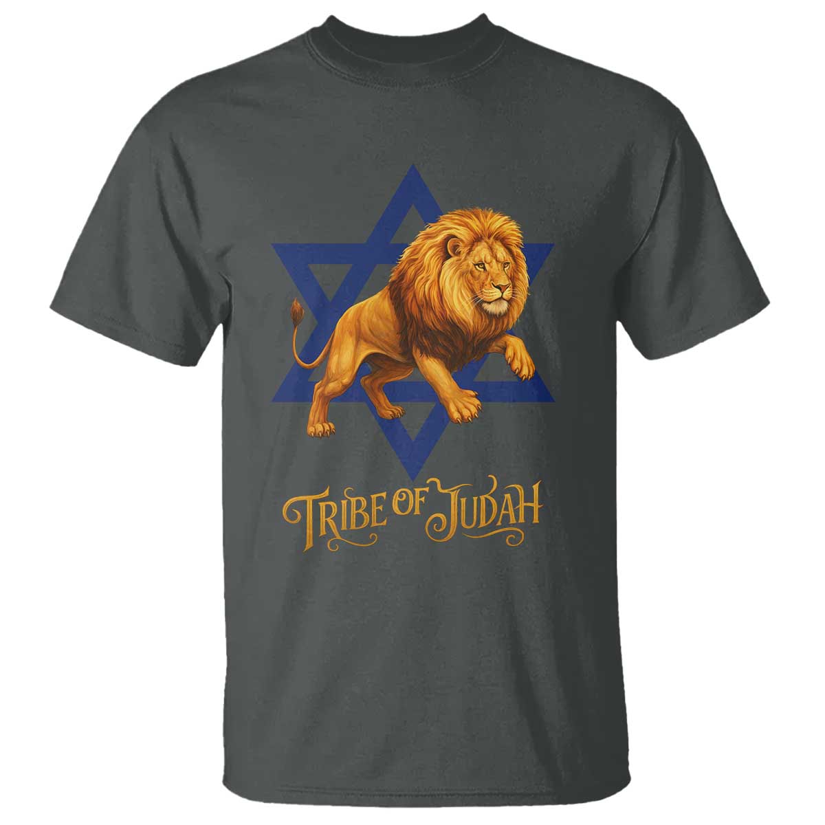 Tribe Of Judah T Shirt Bible History Hebrew Christ Israelite Lion - Wonder Print Shop