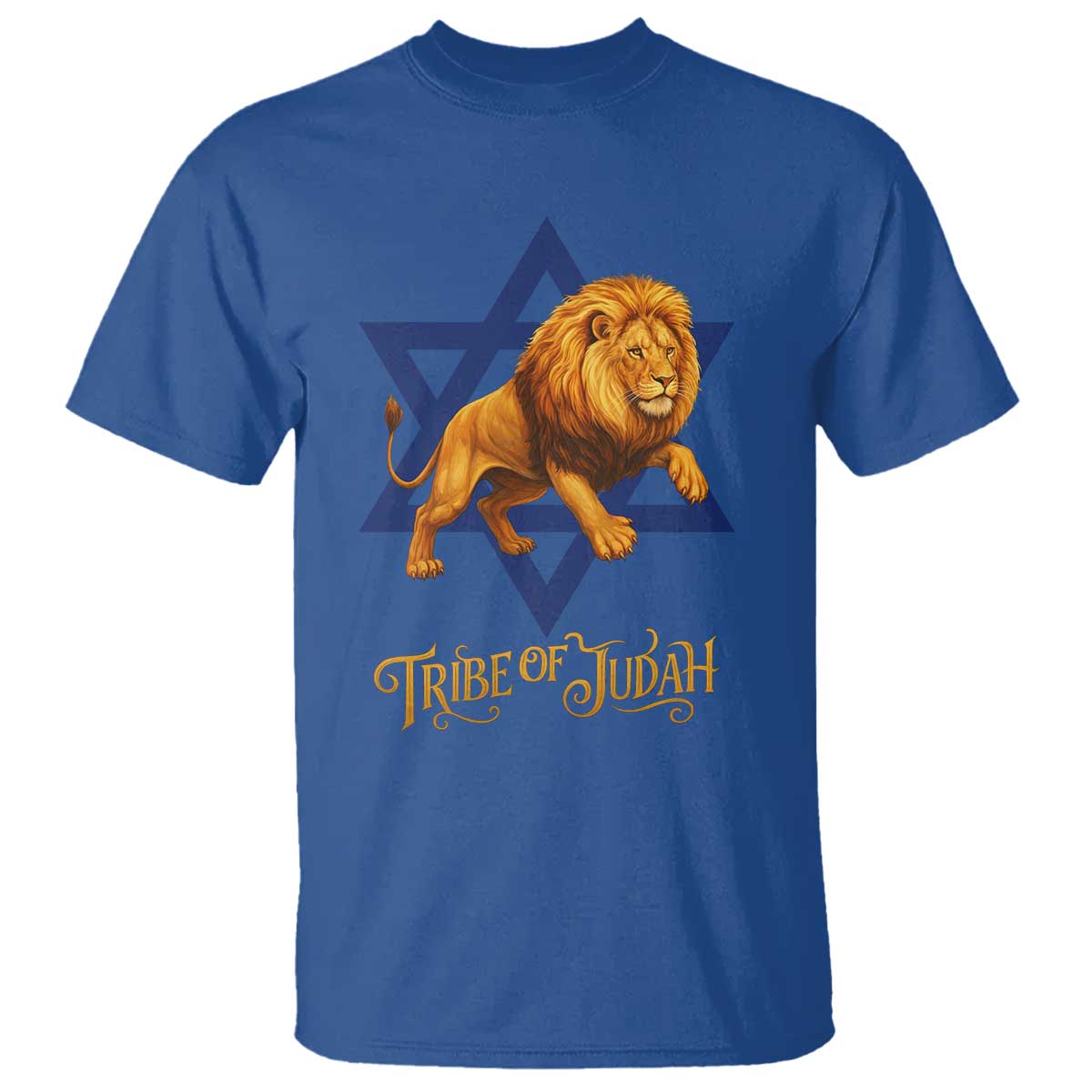Tribe Of Judah T Shirt Bible History Hebrew Christ Israelite Lion - Wonder Print Shop