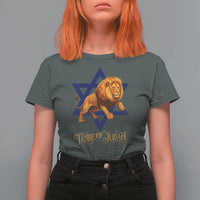 Tribe Of Judah T Shirt For Women Bible History Hebrew Christ Israelite Lion - Wonder Print Shop