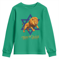 Tribe Of Judah Youth Sweatshirt Bible History Hebrew Christ Israelite Lion - Wonder Print Shop