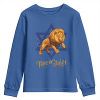 Tribe Of Judah Youth Sweatshirt Bible History Hebrew Christ Israelite Lion - Wonder Print Shop