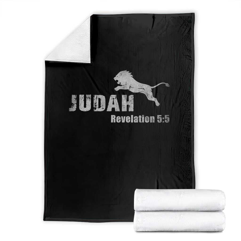 Lion Tribe of Judah Hebrew Christ Israelite Throw Blanket - Wonder Print Shop