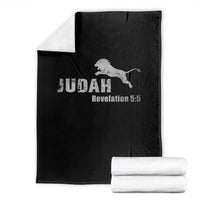 Lion Tribe of Judah Hebrew Christ Israelite Throw Blanket - Wonder Print Shop