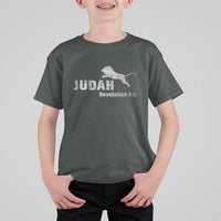 Lion Tribe of Judah Hebrew Christ Israelite T Shirt For Kid - Wonder Print Shop