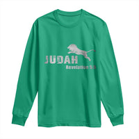 Lion Tribe of Judah Hebrew Christ Israelite Long Sleeve Shirt - Wonder Print Shop