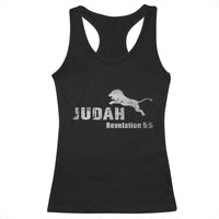 Lion Tribe of Judah Hebrew Christ Israelite Racerback Tank Top - Wonder Print Shop