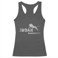 Lion Tribe of Judah Hebrew Christ Israelite Racerback Tank Top - Wonder Print Shop