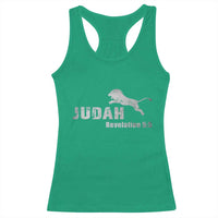 Lion Tribe of Judah Hebrew Christ Israelite Racerback Tank Top - Wonder Print Shop