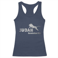 Lion Tribe of Judah Hebrew Christ Israelite Racerback Tank Top - Wonder Print Shop