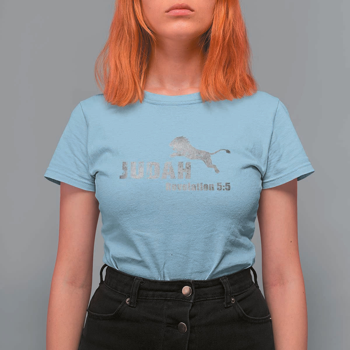 Lion Tribe of Judah Hebrew Christ Israelite T Shirt For Women - Wonder Print Shop