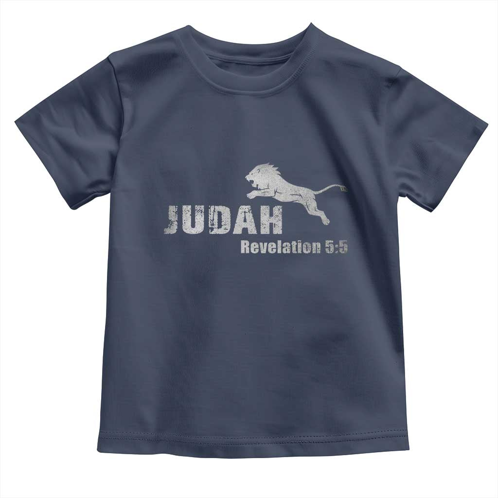 Lion Tribe of Judah Hebrew Christ Israelite Toddler T Shirt - Wonder Print Shop