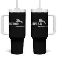 Lion Tribe of Judah Hebrew Christ Israelite Tumbler With Handle - Wonder Print Shop