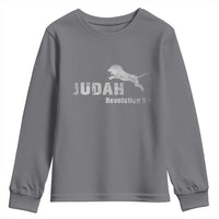 Lion Tribe of Judah Hebrew Christ Israelite Youth Sweatshirt - Wonder Print Shop