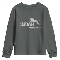 Lion Tribe of Judah Hebrew Christ Israelite Youth Sweatshirt - Wonder Print Shop