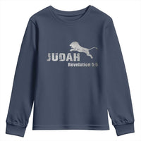 Lion Tribe of Judah Hebrew Christ Israelite Youth Sweatshirt - Wonder Print Shop