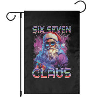 Funny Six Seven Claus Garden Flag 67 Christmas Santa Meme Gen Alpha - Wonder Print Shop