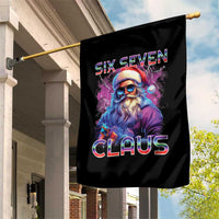 Funny Six Seven Claus Garden Flag 67 Christmas Santa Meme Gen Alpha - Wonder Print Shop