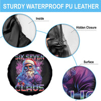 Funny Six Seven Claus Spare Tire Cover 67 Christmas Santa Meme Gen Alpha - Wonder Print Shop