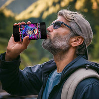 Funny Six Seven Claus 4 in 1 Can Cooler Tumbler 67 Christmas Santa Meme Gen Alpha - Wonder Print Shop