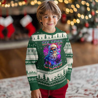 Funny Six Seven Claus Ugly Christmas Sweater 67 Christmas Santa Meme Gen Alpha - Wonder Print Shop