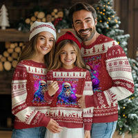 Funny Six Seven Claus Ugly Christmas Sweater 67 Christmas Santa Meme Gen Alpha - Wonder Print Shop
