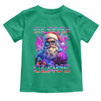 Funny Six Seven Claus Toddler T Shirt 67 Christmas Santa Meme Gen Alpha - Wonder Print Shop