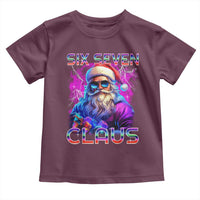 Funny Six Seven Claus Toddler T Shirt 67 Christmas Santa Meme Gen Alpha - Wonder Print Shop