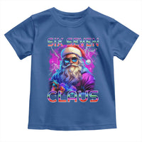 Funny Six Seven Claus Toddler T Shirt 67 Christmas Santa Meme Gen Alpha - Wonder Print Shop