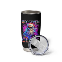 Funny Six Seven Claus Tumbler Cup 67 Christmas Santa Meme Gen Alpha - Wonder Print Shop
