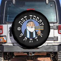 Funny Hanukkah Not Today Santa Spare Tire Cover Jewish Chanukah Chrismukkah - Wonder Print Shop