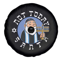 Funny Hanukkah Not Today Santa Spare Tire Cover Jewish Chanukah Chrismukkah - Wonder Print Shop