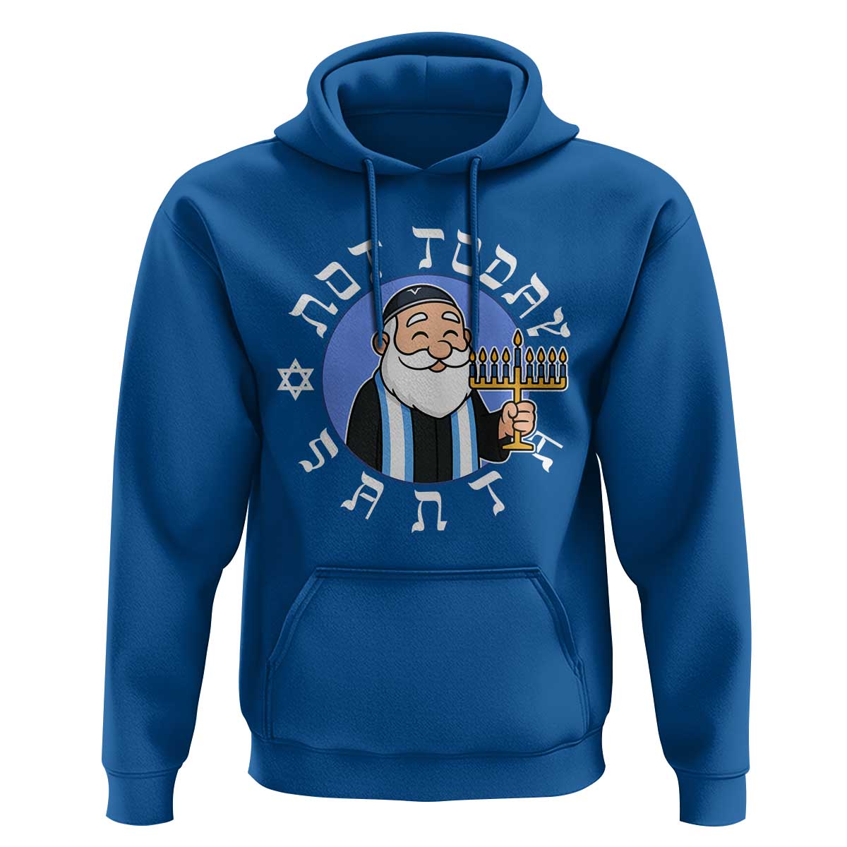 Funny Hanukkah Not Today Santa Hoodie Jewish Chanukah Chrismukkah - Wonder Print Shop