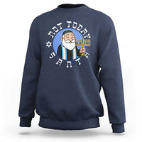 Funny Hanukkah Not Today Santa Sweatshirt Jewish Chanukah Chrismukkah - Wonder Print Shop