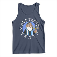 Funny Hanukkah Not Today Santa Tank Top Jewish Chanukah Chrismukkah - Wonder Print Shop